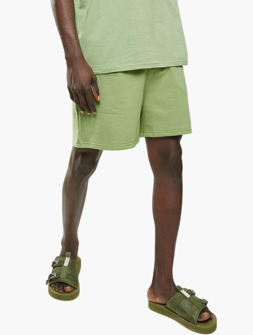Jonathan D Men'S Branded Sweat Shorts - Jade