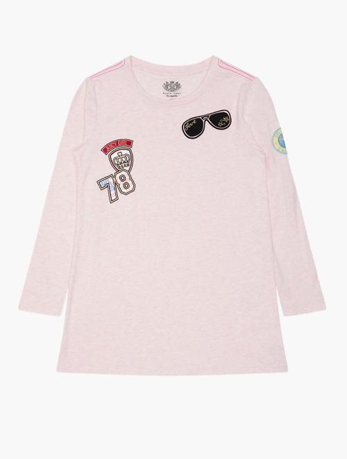 Juicy Couture Kids Pink Shirt Dress