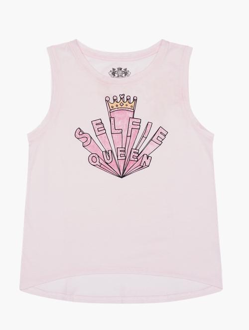 Juicy Couture Girls Pink Short Sleeve Tee