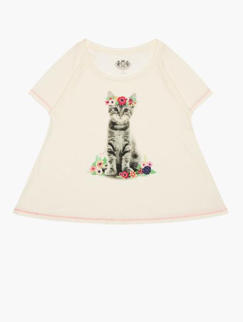 Juicy Couture Kids Neutral Kitty Top