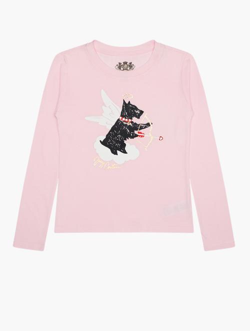 Juicy Couture Kids Pink Graphic Shirt