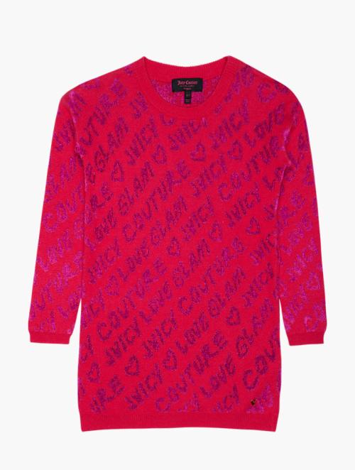 Juicy Couture Kids Pink Knit Dress