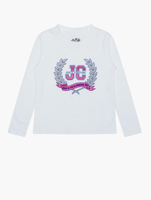 Juicy Couture Kids White Logo Top