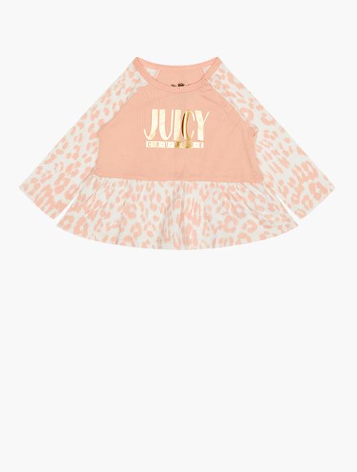 Juicy Couture Kids Pink Pleated Dress