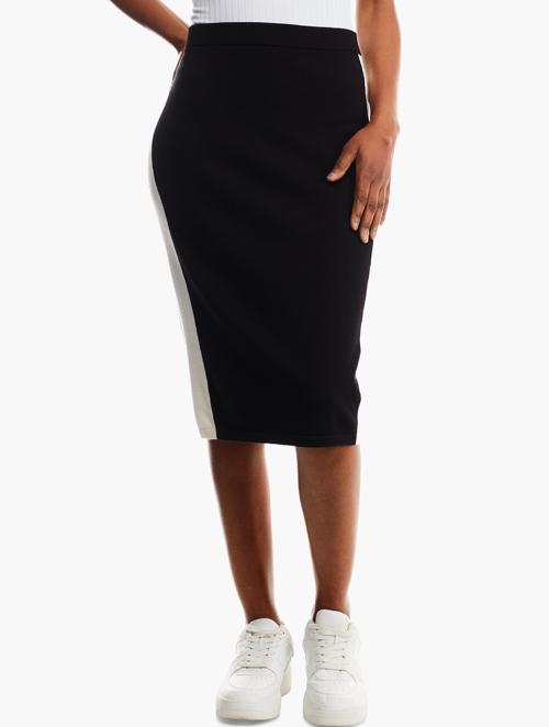 Juicy Couture Black Midi Skirt