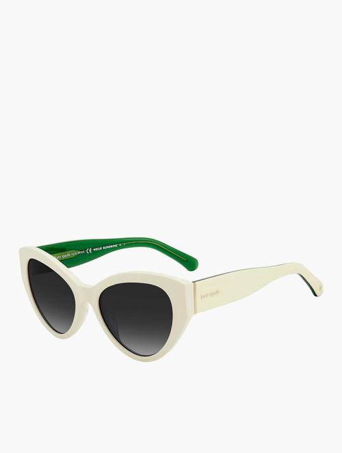 Kate Spade White Cat Eye Sunglasses