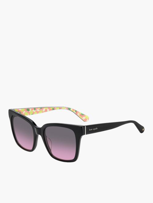 Kate Spade Black Rectangular Core Sunglasses