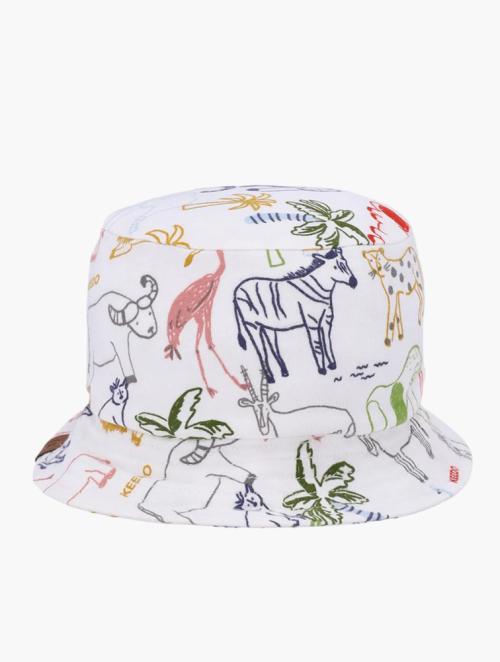 Keedo Infants Creram African Doodles Bucket Hat