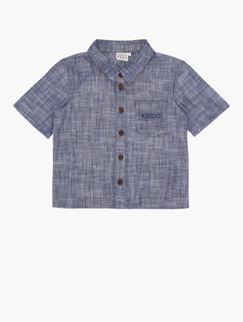 Keedo Kids Denim Cross Dye Shirt