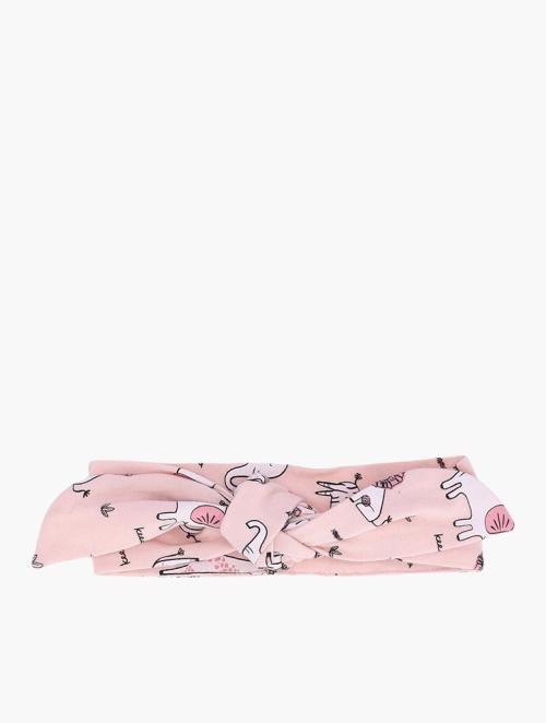 Keedo Kids Pink Zoo Garden Headband