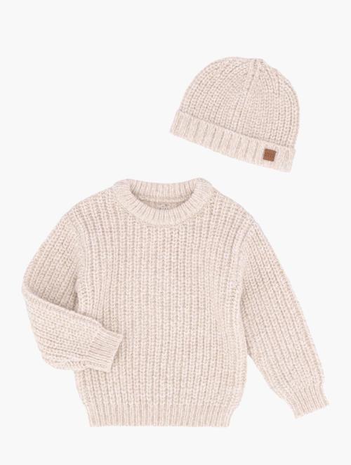 Keedo Infants Oat Knitwear Set