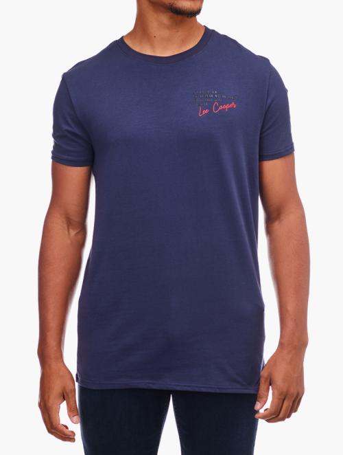 Lee Cooper Blue Jed T-Shirt