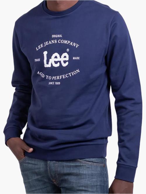 Lee Navy Cotton Perfection Sweater
