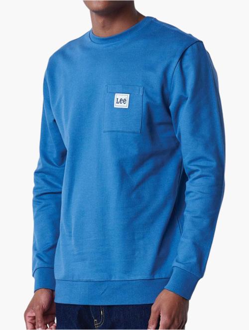 Lee Blue Long Sleeve Sweatshirt