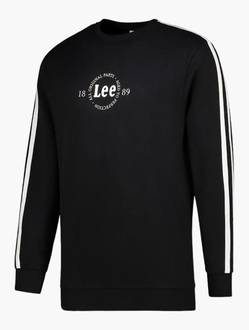 Lee Black & White Cotton Sweater