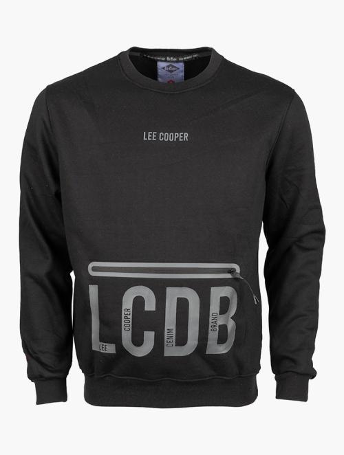 Lee Cooper Black Mo Crew