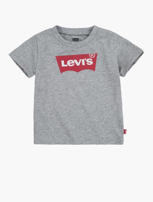 Levi's Grey Heather Graphic Short Sleeve T-Shirt