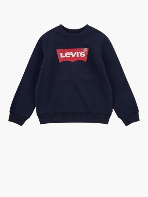 Levi's Blue Logo Long Sleeve Sweatshirt