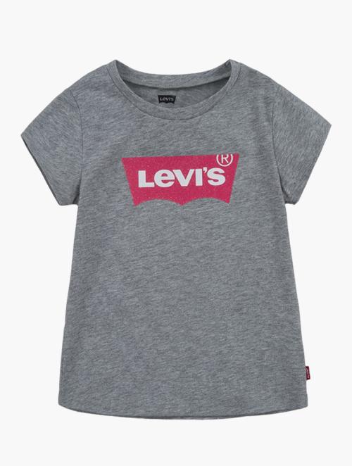 Levi's Grey Heather Logo Short Sleeve T-Shirt