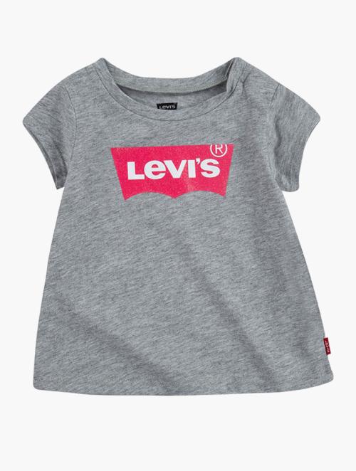 Levi's Grey Heather Logo Short Sleeve T-Shirt
