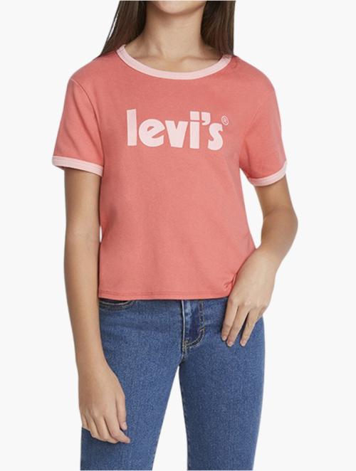 Levi's Pink Meet & Greet Rib Ringer