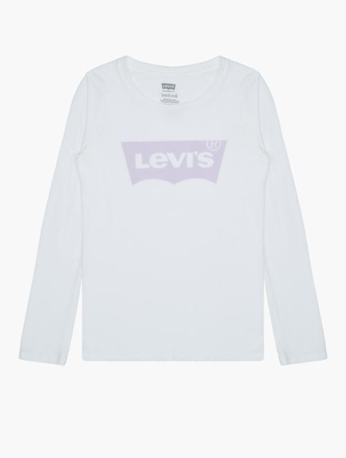 Levi's Antique White Graphic Long Sleeve T-Shirt