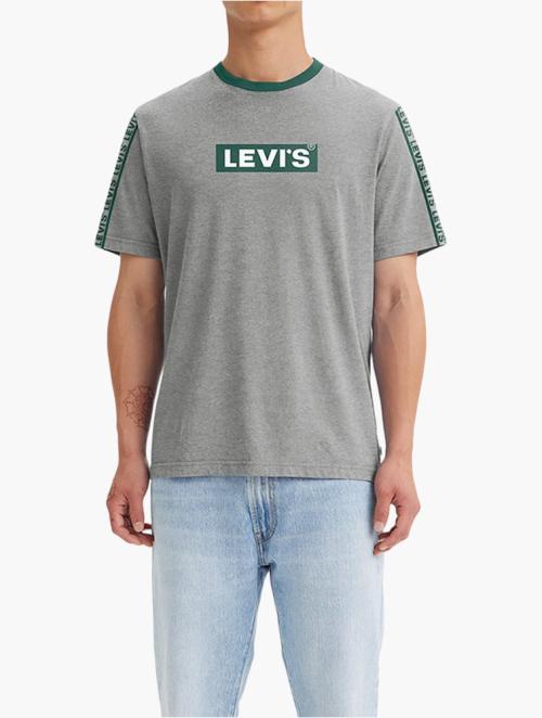 Levi's Grey Relaxed Fit Short Sleeve Graphic Tee