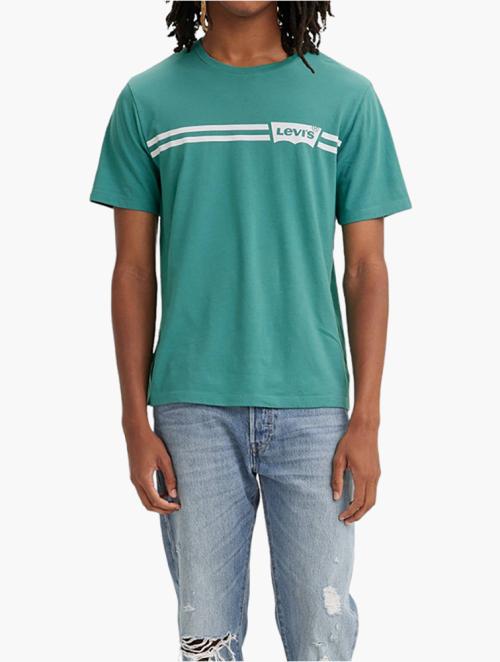 Levi's Green Graphic Crewneck Tee