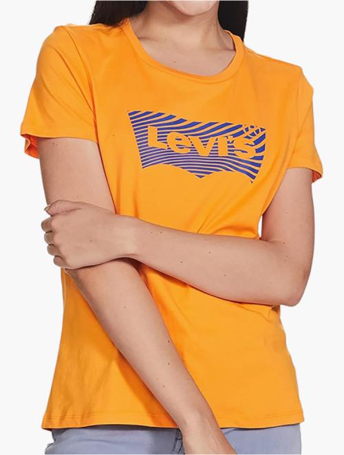 Levi's Orange Graphic Print Tee