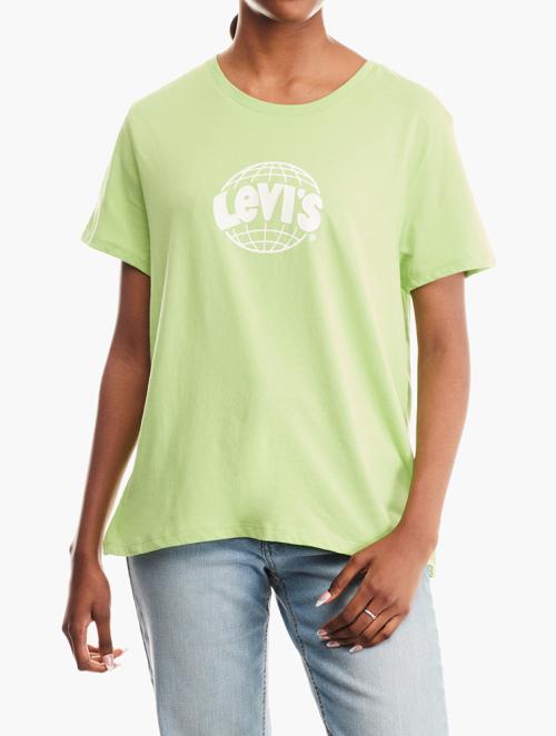 Levi's Green Scoop Neck Perfect Tee