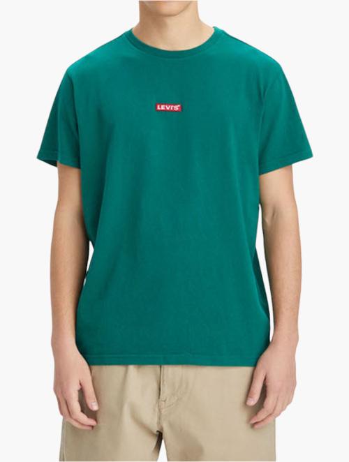 Levi's Green Relaxed Baby Tab Short Sleeve Tee