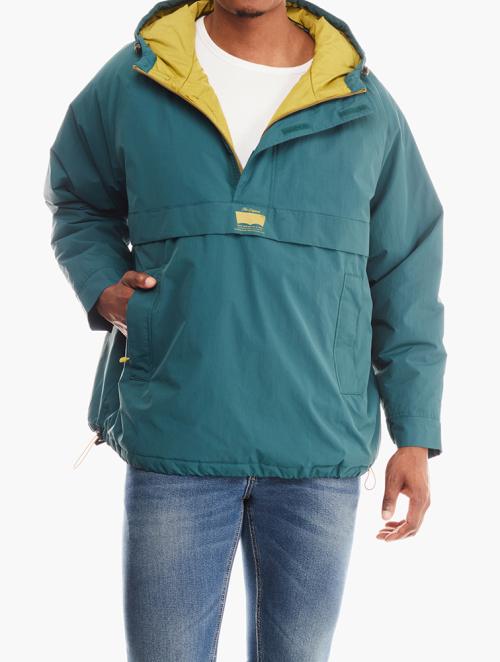 Levi's Green and Yellow Winter Levi's Jacket