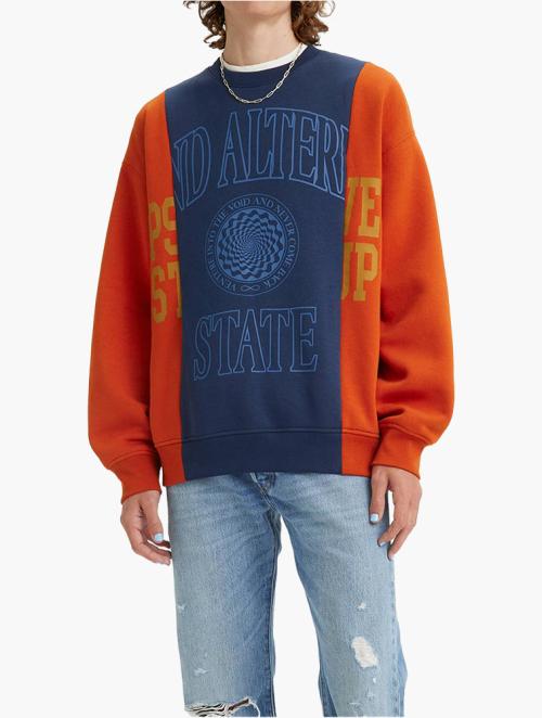 Levi's Found Rooibos Tea & Multi Crewneck Sweater