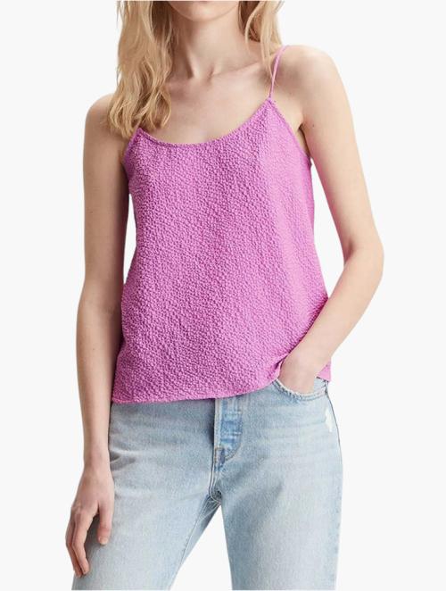 Levi's Purple Sleeveless Tank Top