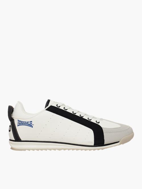 Lonsdale White Lace-Up Sneakers