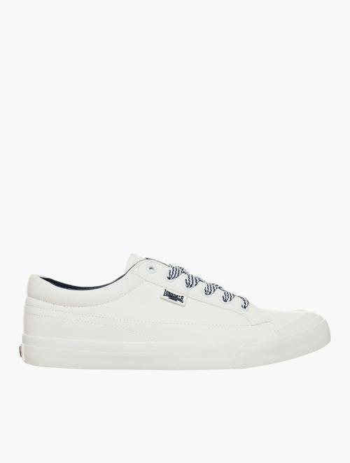 Lonsdale White Lace-Up Sneakers