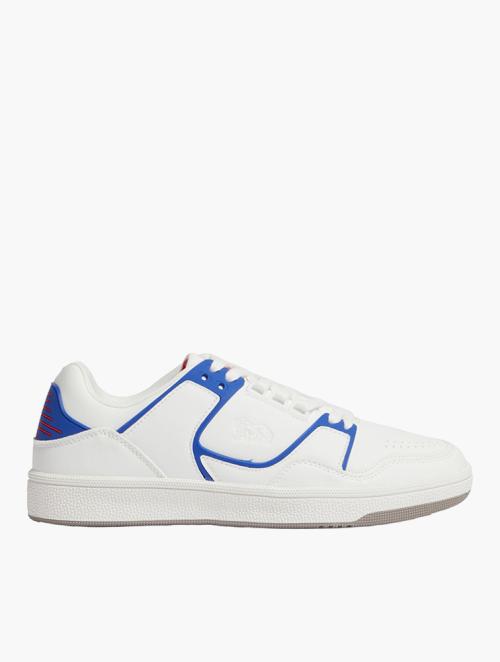 Lonsdale White & Blue Casual Sneaker
