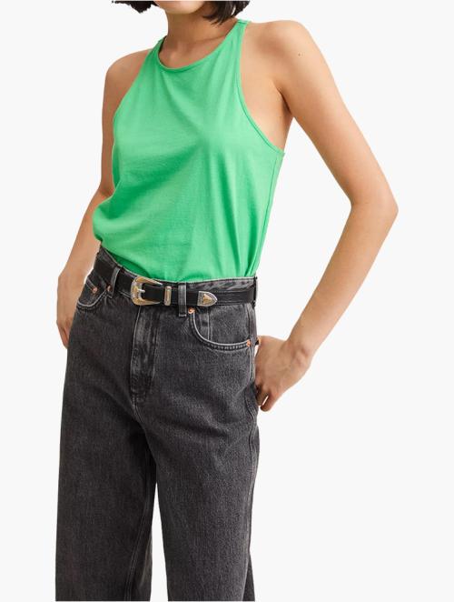 Mango Green Tina Cami Top