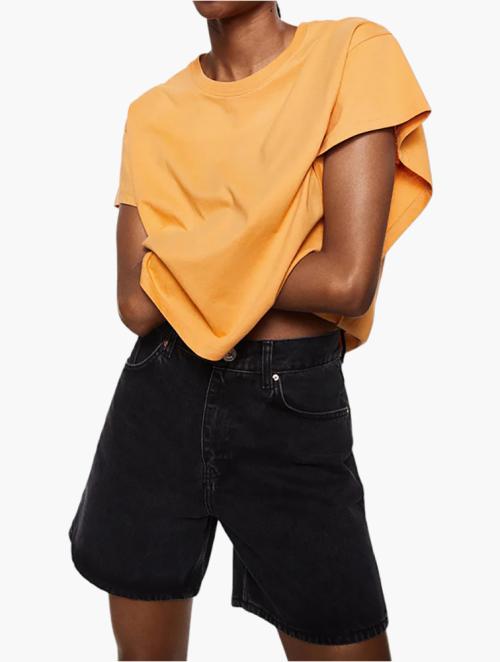 Mango Orange Olivia Cotton T-shirt