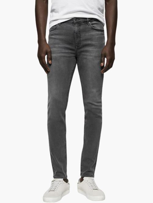 Mango Dark Grey Jude Skinny Fit Jeans