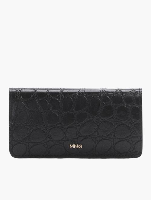 Mango Black G Emma Chain Purse