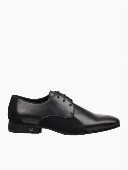 Mazerata Black Peppe 3 Genuine Leather Formal Shoes