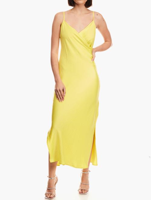 Me & B The Asanda Slip Maxi Dress Yellow