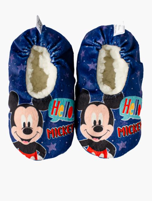 Mickey Mouse Toddlers Mickey Mouse Sherpa Slippers