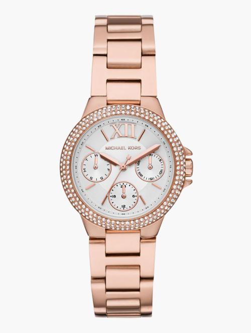 Michael Kors Rose Gold Round Camille Watch