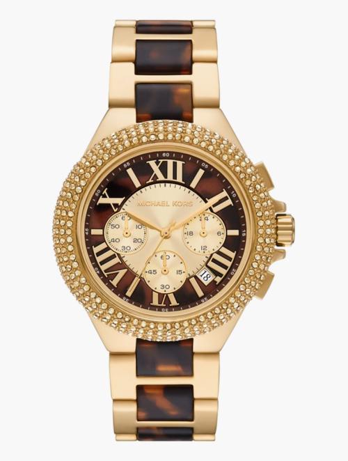 Michael Kors Gold Round Camille Watch