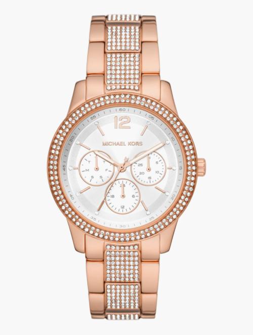 Michael Kors Rose Gold Round Tibby Watch