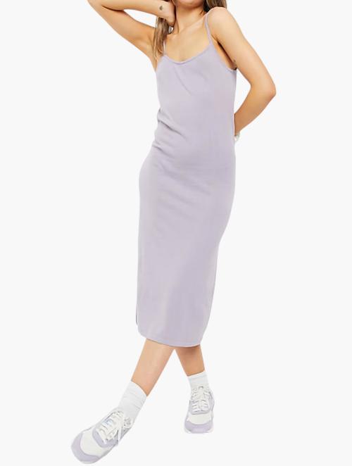 Monki Lilac Midi Cami Dress