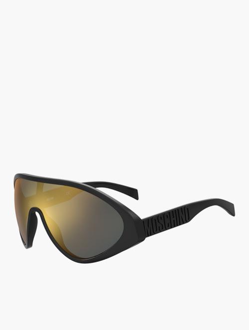 Moschino Black Mask Fashion Show Sunglasses