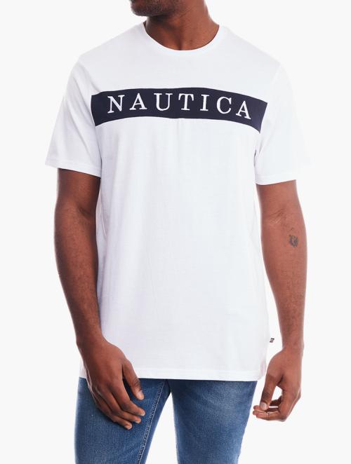 Nautica White Sawyer T-Shirt